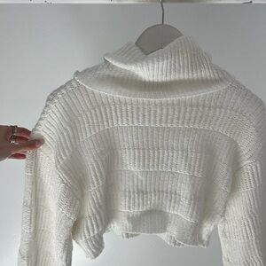 Animari cropped turtle neck sweater